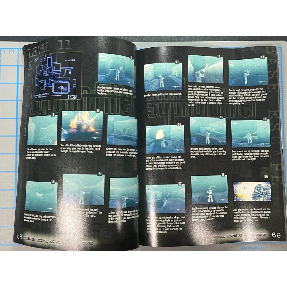 Sony Playstation PS1 PSX Syphon Filter Strategy Guide Vintage 989 Studios